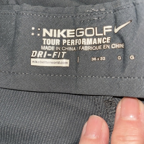Men’s Nike golf tour performance gray pants. Size 36/32. EUC. - Picture 5 of 7